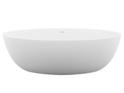 ANZZI FT-AZ510 Cestino 67" x 36" Flat Bottom Solid Surface Freestanding Soaking Batht, product view 7