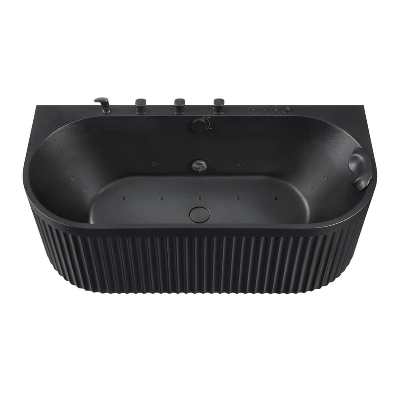ANZZI FT-AZ514BK-BK freestanding bathtub, main product photo