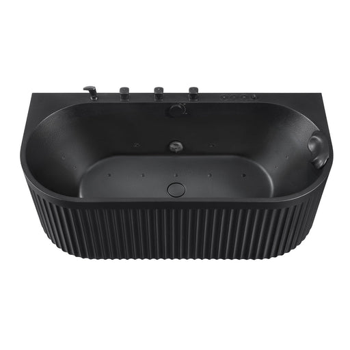 ANZZI FT-AZ514BK-BK freestanding bathtub, main product photo