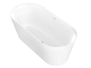 ANZZI FT-AZ650-65 Bailey Series 65" Freestanding Soaker Tub with Deep Relaxation Depth, product view