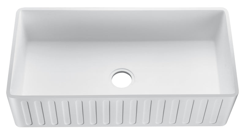 ANZZI K-AZ227-1A farmhouse kitchen sink, main product photo