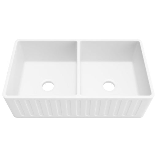 ANZZI K-AZ227-2B farmhouse kitchen sink, main product photo