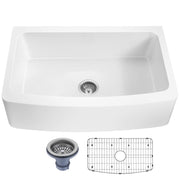 ANZZI K-AZ273-A1 Prisma farmhouse kitchen sink, main product photo