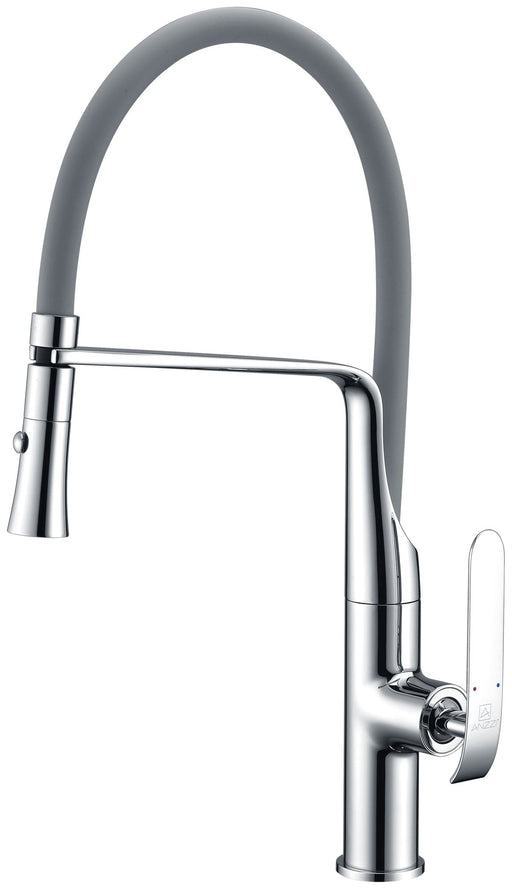 ANZZI KF-AZ003 Accent kitchen faucet in polished chrome, main product photo