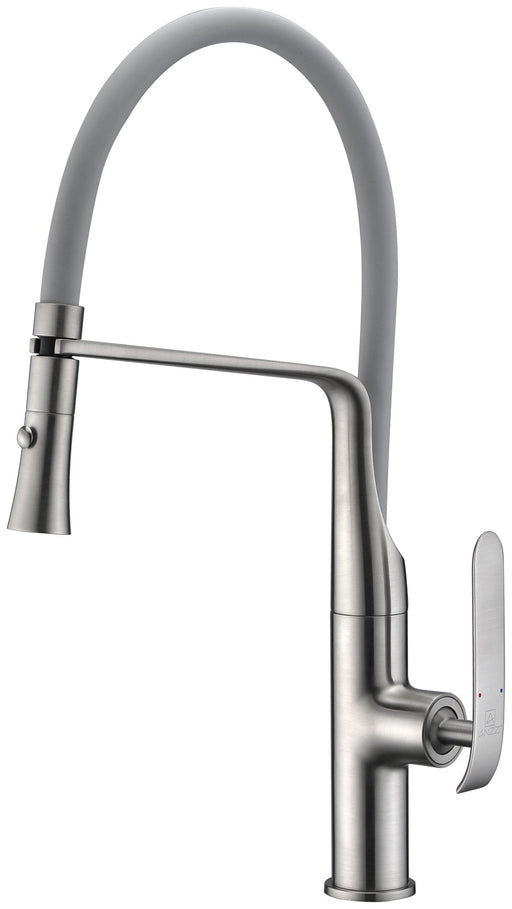 ANZZI KF-AZ003BN Accent kitchen faucet in brushed nickel, main product photo
