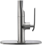 ANZZI KF-AZ003BN Accent kitchen faucet in brushed nickel, installed room view 6