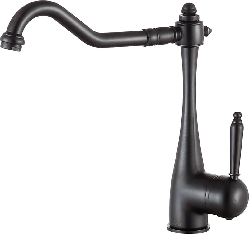 ANZZI KF-AZ198ORB Patriarch kitchen faucet in oil rubbed bronze, main product photo