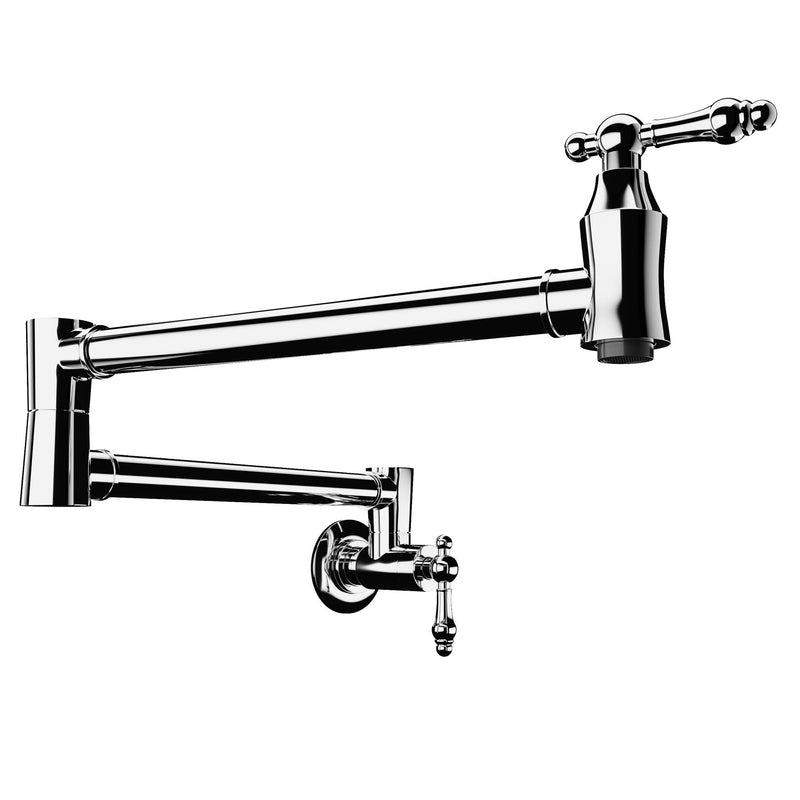 ANZZI KF-AZ259CH Marca pot filler faucet in polished chrome, main product photo