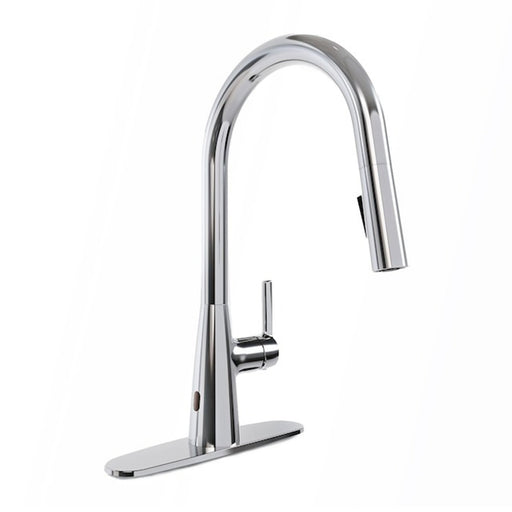 ANZZI KF-AZ701CH Adela kitchen faucet in polished chrome, main product photo