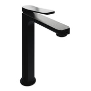 ANZZI L-AZ901MB-BN Ultra-Modern vessel sink faucet in matte black-brushed nickel, main product photo
