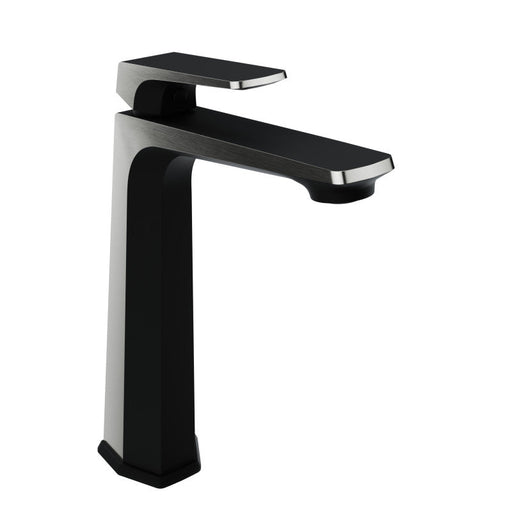 ANZZI L-AZ904MB-BN Contemporary vessel sink faucet in matte black-brushed nickel, main product photo