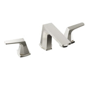 ANZZI L-AZ905BN Contemporary widespread bathroom faucet in brushed nickel, main product photo