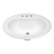 ANZZI LS-AZ097 Cadenza drop-in bathroom sink in white, main product photo