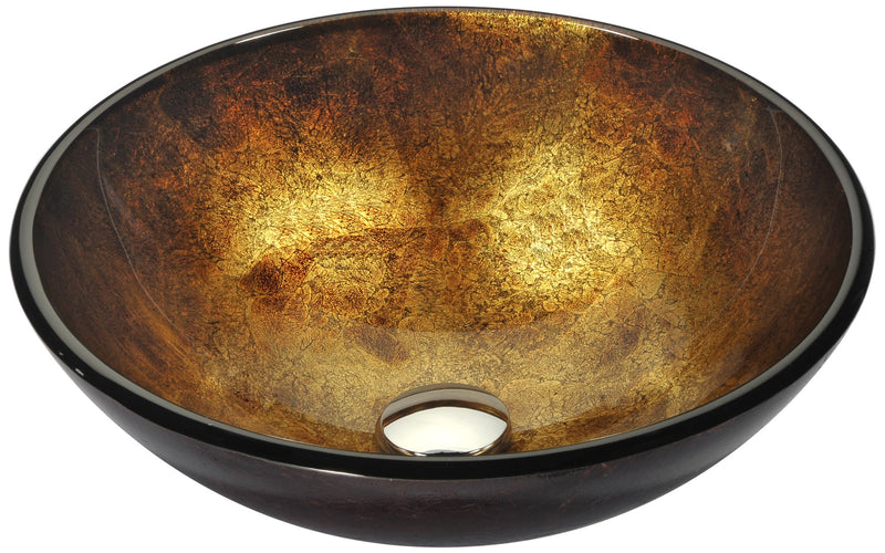 ANZZI LS-AZ195 Arc vessel sink in autumn dusk, main product photo