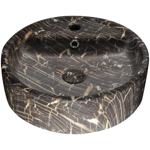ANZZI LS-AZ258 Rhapsody vessel sink in neolith marble, main product photo
