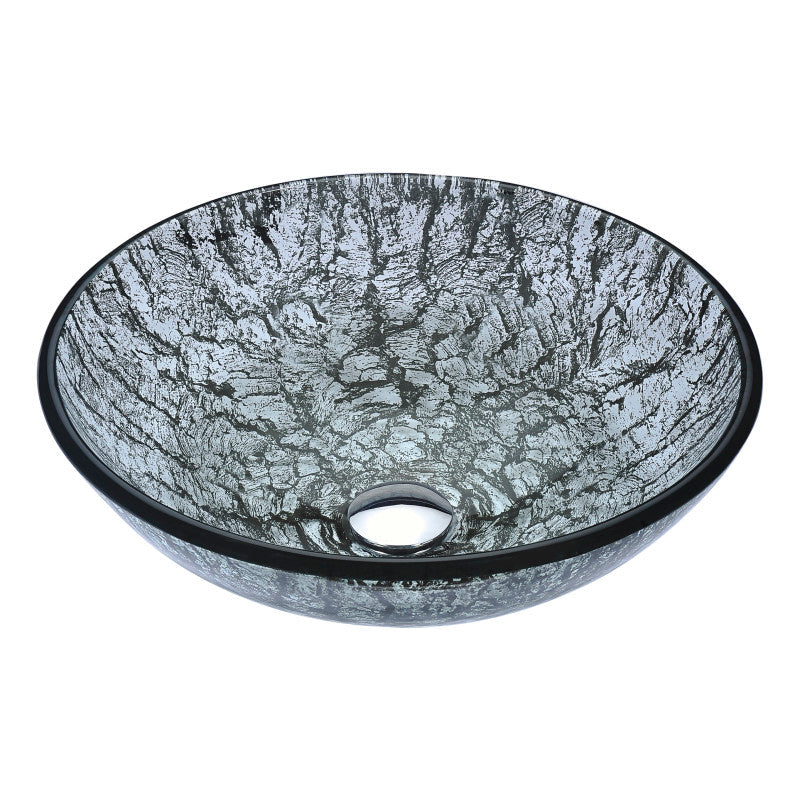 ANZZI LS-AZ297 Posh vessel sink in verdure silver, main product photo