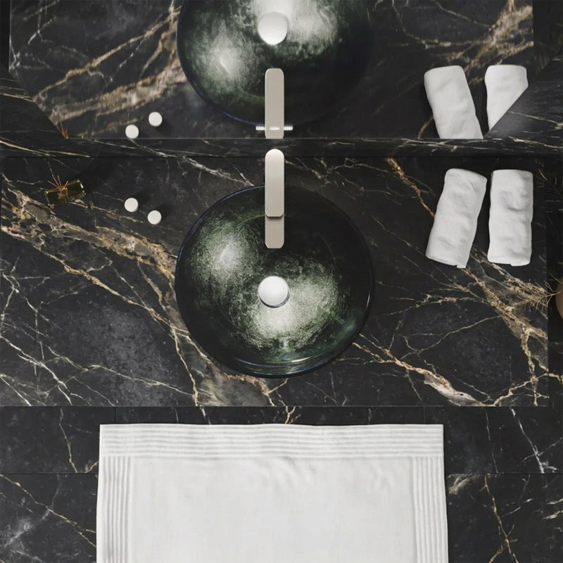 ANZZI LS-AZ902 Amalfi vessel sink in the listed finish, installed room view 3