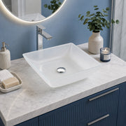 ANZZI LS-AZ912 Solstice vessel sink in white, main product photo