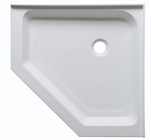 ANZZI SB-AZ01NO Corner Shower Base top view of the neo-angle base