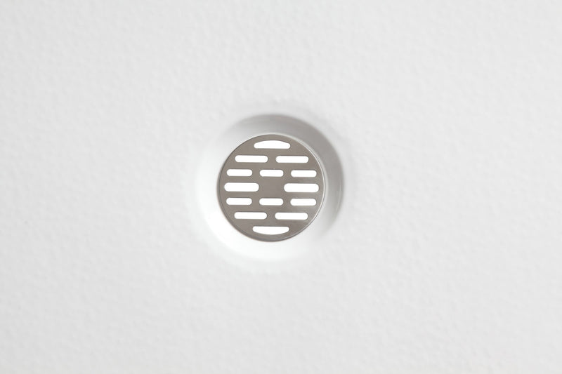 ANZZI SB-AZ03CD Shower Base drain cover close-up