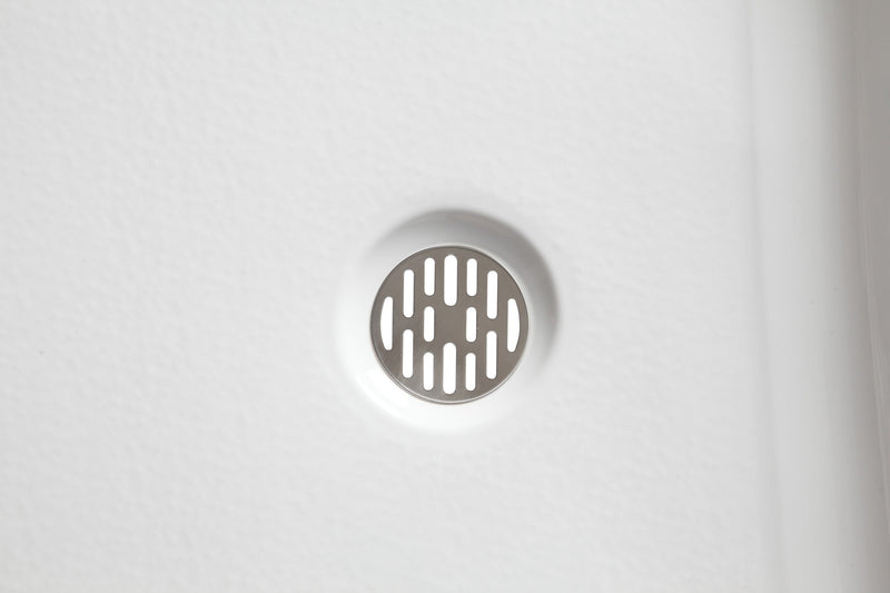 ANZZI SB-AZ04CD Shower Base drain cover close-up