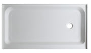 ANZZI SB-AZ04RD Shower Base right drain, top view