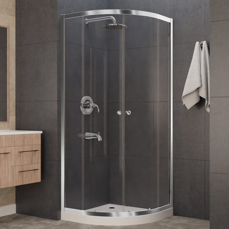 ANZZI SD-AZ050-01CH Framed Shower Enclosure product photo
