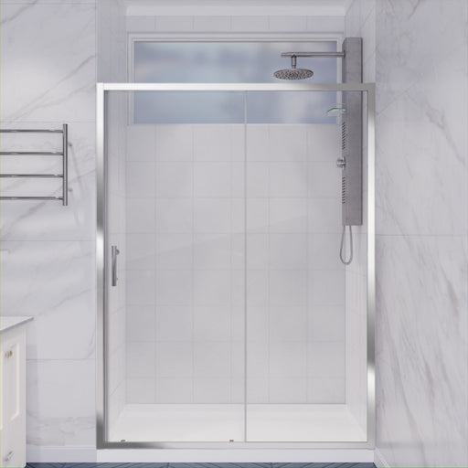 ANZZI SD-AZ052-01CH Framed Sliding Shower Door product photo
