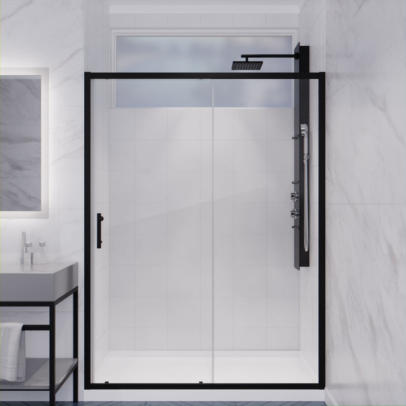 ANZZI SD-AZ052-01MB Framed Sliding Shower Door product photo
