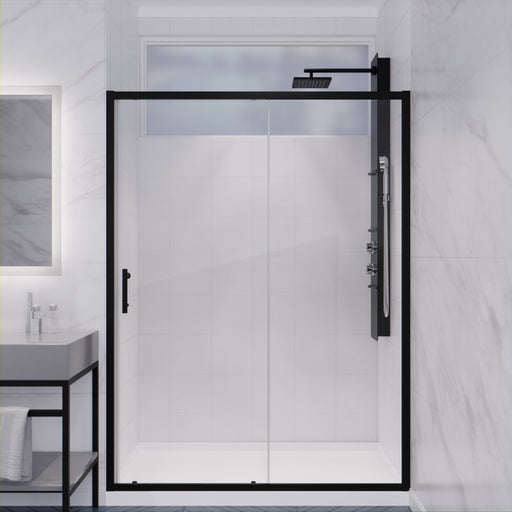 ANZZI SD-AZ052-01MB Framed Sliding Shower Door product photo