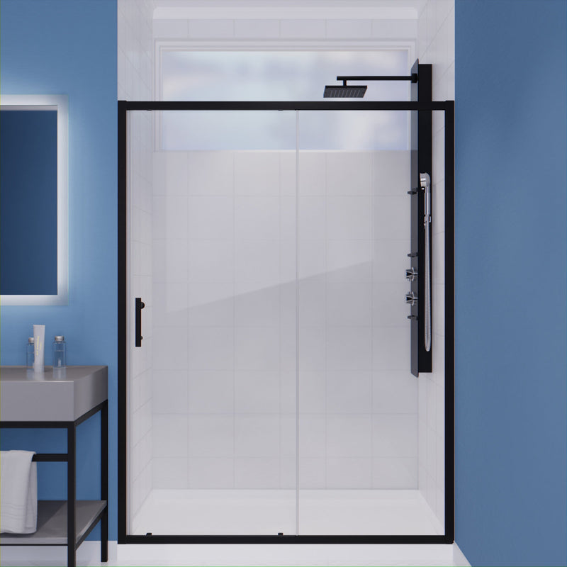 ANZZI SD-AZ052-02MB Framed Sliding Shower Door product photo