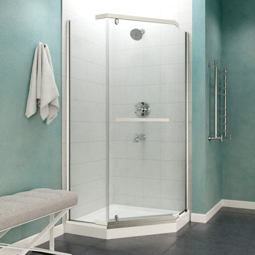 ANZZI SD-AZ056-01BN Semi-Frameless Pivot Shower Door product photo