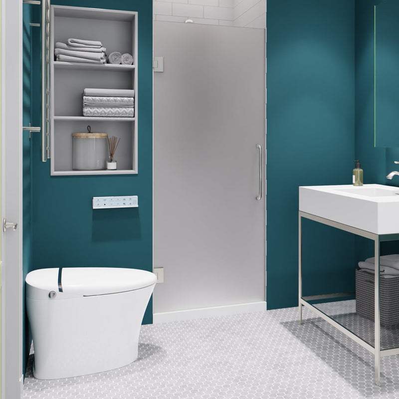 ANZZI SD-AZ09-01BN-F Frameless Hinged Shower Door product photo