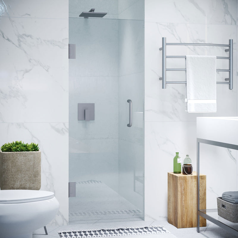 ANZZI SD-AZ09-01BN Frameless Hinged Shower Door product photo