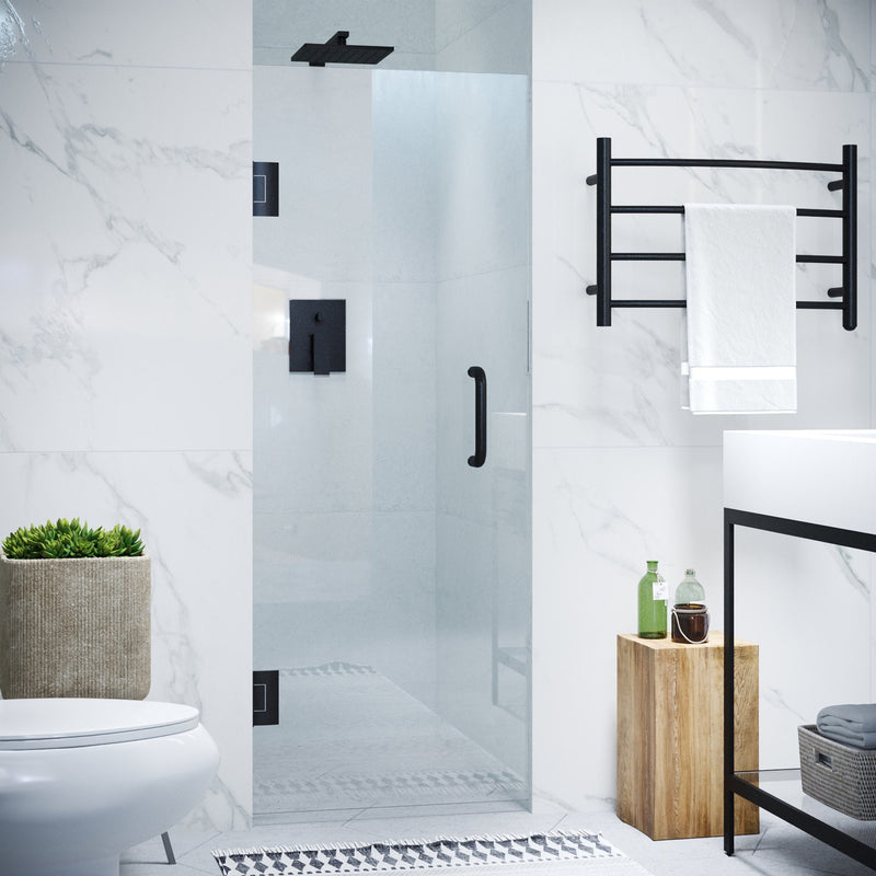 ANZZI SD-AZ09-01MB Frameless Hinged Shower Door product photo