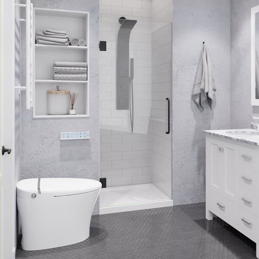 ANZZI SD-AZ09-02GB Frameless Hinged Shower Door product photo