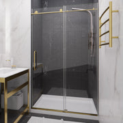 ANZZI SD-AZ13-01BG Frameless Sliding Shower Door product photo