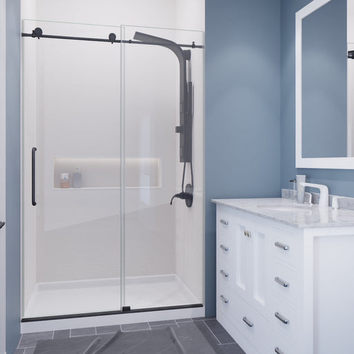 ANZZI SD-AZ13-01GB Frameless Sliding Shower Door product photo