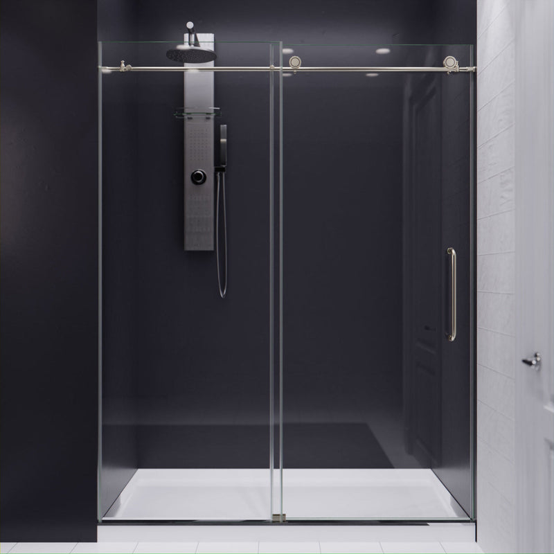 ANZZI SD-AZ13-02BN Frameless Sliding Shower Door product photo