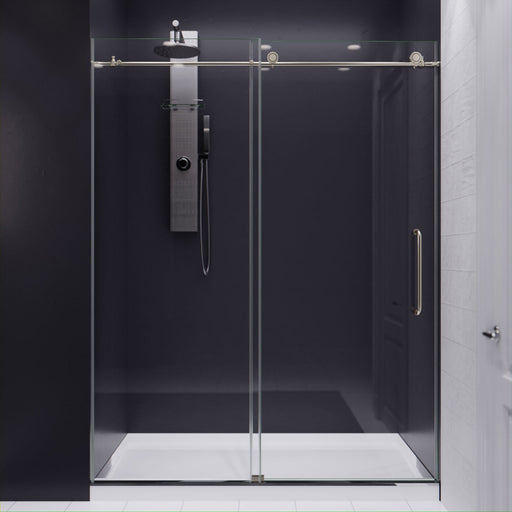 ANZZI SD-AZ13-02BN Frameless Sliding Shower Door product photo