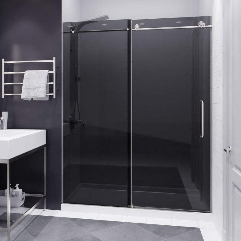 ANZZI SD-AZ13-02BN-T Frameless Sliding Shower Door product photo
