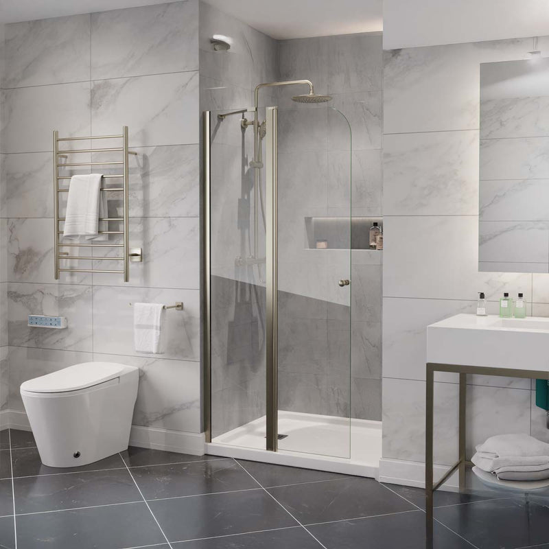 ANZZI SD-AZ14-01BN Frameless Shower Door product photo