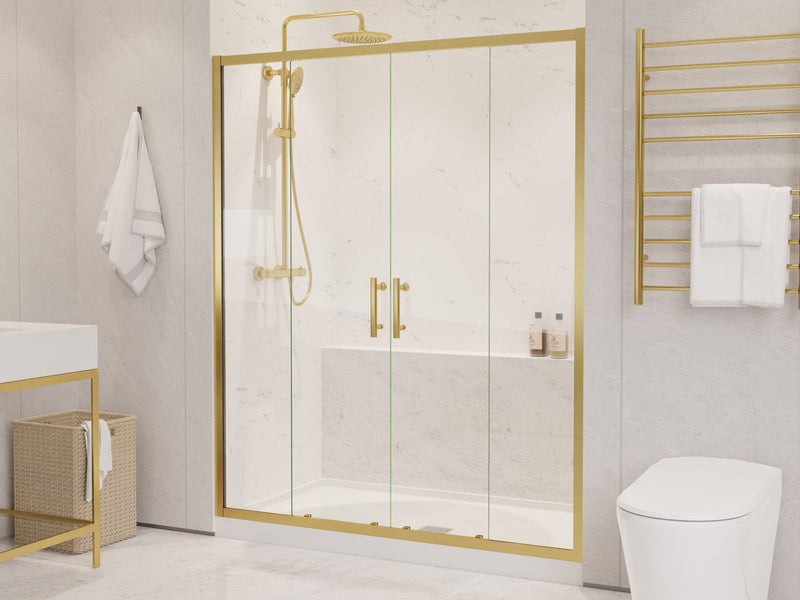 ANZZI SD-AZ15-01BG Frameless Shower Door product photo