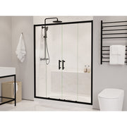 ANZZI SD-AZ15-01MB Frameless Shower Door product photo