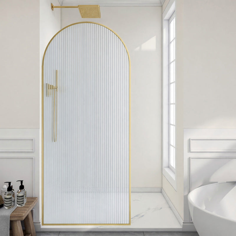 ANZZI SD-AZ18-01BG-FL Framed Shower Screen product photo