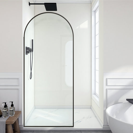 ANZZI SD-AZ18-01MB Framed Shower Screen product photo