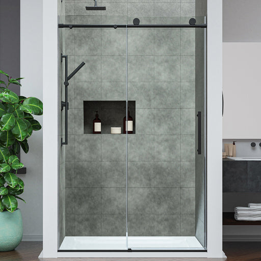 ANZZI SD-AZ20-01MB Frameless Sliding Shower Door product photo