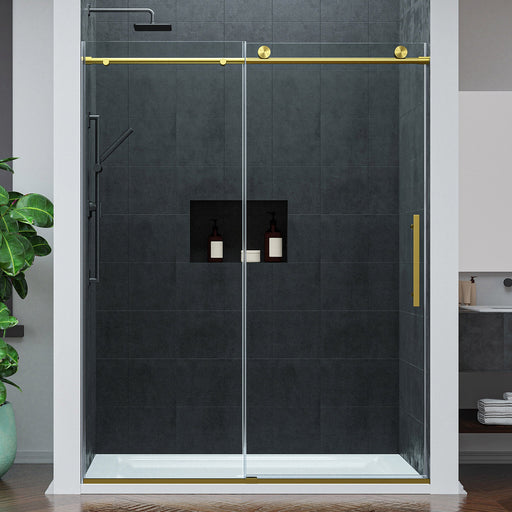 ANZZI SD-AZ20-02BG Frameless Sliding Shower Door product photo