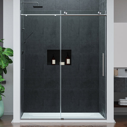 ANZZI SD-AZ20-02CH Frameless Sliding Shower Door product photo