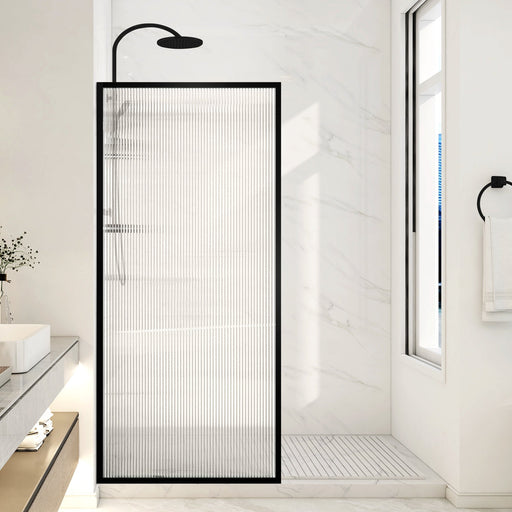 ANZZI SD-AZ22-01MB-FL Framed Shower Screen product photo